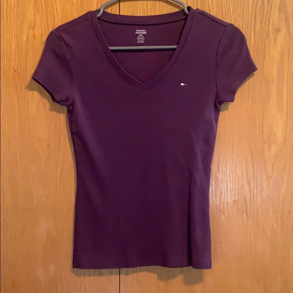 Tommy Hilfiger Purple Tee